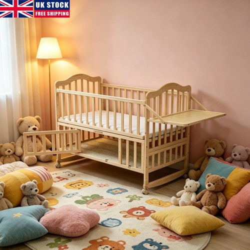 Brooklyn wooden baby cot - baby, crib