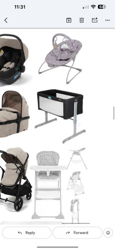 Bedside cot 6month next - cot,