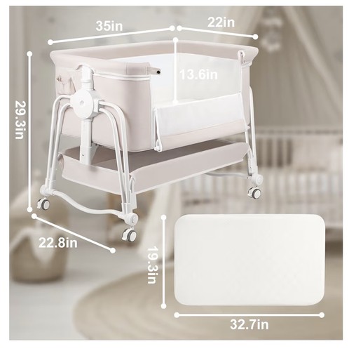 Suihuooo baby crib next - suihuooo, 1
